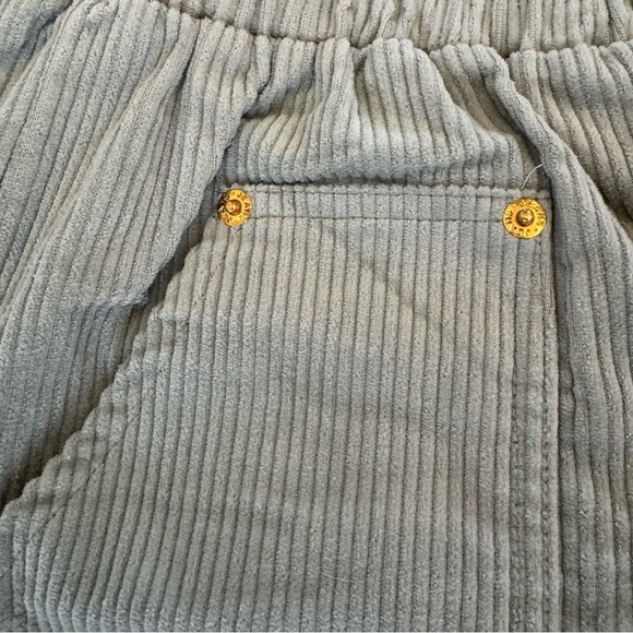 ANDTHEWHY Los Angeles Sage Green Corduroy Shorts Size Large NEW - Picture 6 of 7